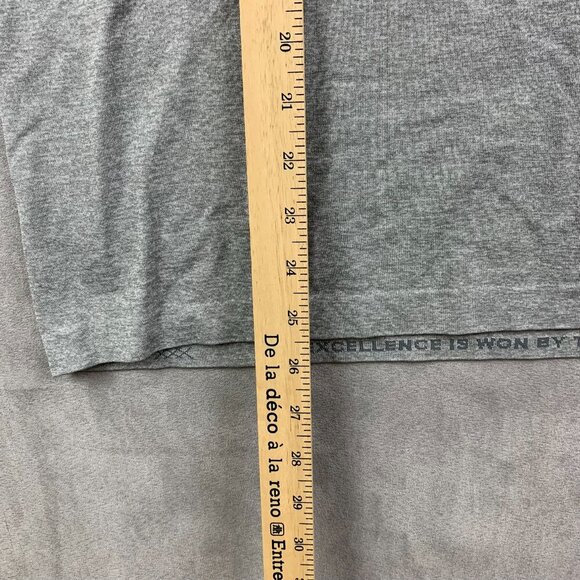 Rhone Mens 1/4 Zip Medium Gray Lightweight Long Sleeve Ventilated Performance - Picture 5 of 6